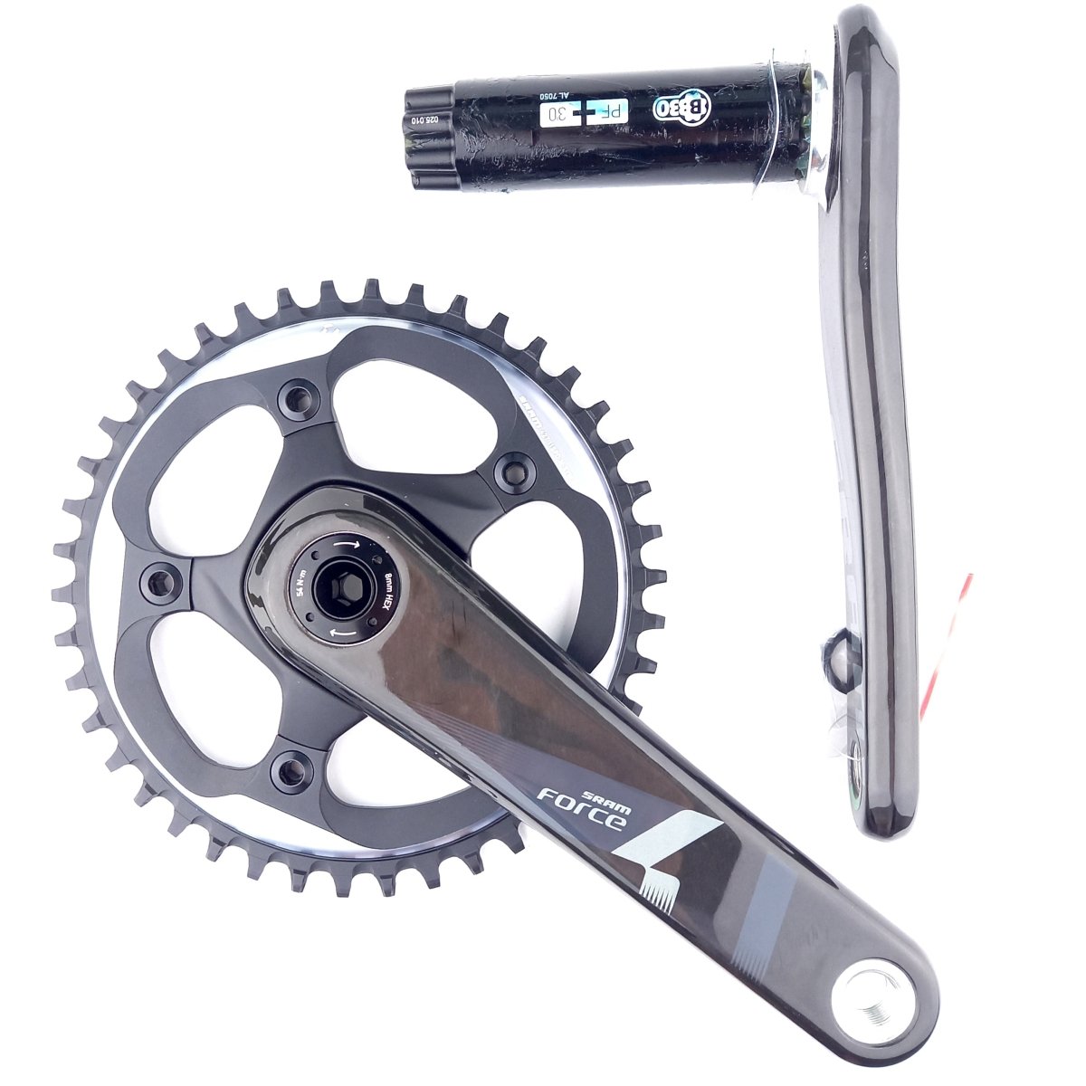 SRAM Force 1 Kurbel BB30 / PF30 Carbon 172.5 mm 42T (1x11-fach) (Kopie) - RAAAD.de