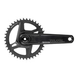 SRAM Rival Kurbel 1x12 - fach DUB Wide | 170 mm | Kettenblatt 40 Zähne | Rennrad / Gravel | schwarz - RAAAD.de