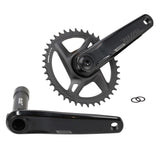 SRAM Rival Kurbel 1x12 - fach DUB Wide | 175 mm | Kettenblatt 40 Zähne | Rennrad / Gravel | schwarz - RAAAD.de