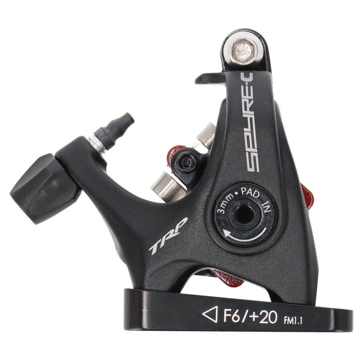 TRP Spyre C MD - C610C mechanische Scheibenbremse hinten| schwarz | Flat Mount | Rennrad / Gravel | inkl. Bremsbeläge - RAAAD.de