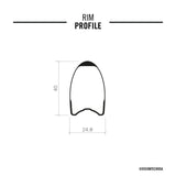 Vision Metron 40 SL Carbon Laufradsatz 28" | Felgenbremsen | Tubular Schlauchreifen | Shimano HG - RAAAD.de