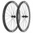 ZZYZX Laufradsatz 40 mm Aero Carbon Rennrad Disc 28" Steckachsen 12x100 / 12x142 mm SRAM XDR schwarz/weiß - RAAAD.de