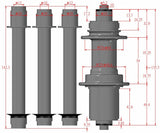 BITEX BX106R Hinterradnabe Rennrad 12x142 mm Disc - RAAAD.de