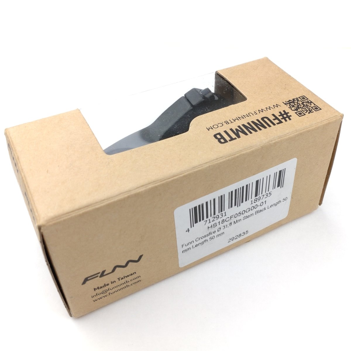 FUNN Crossfire Vorbau 50 mm schwarz (31.8 mm) - RAAAD.de