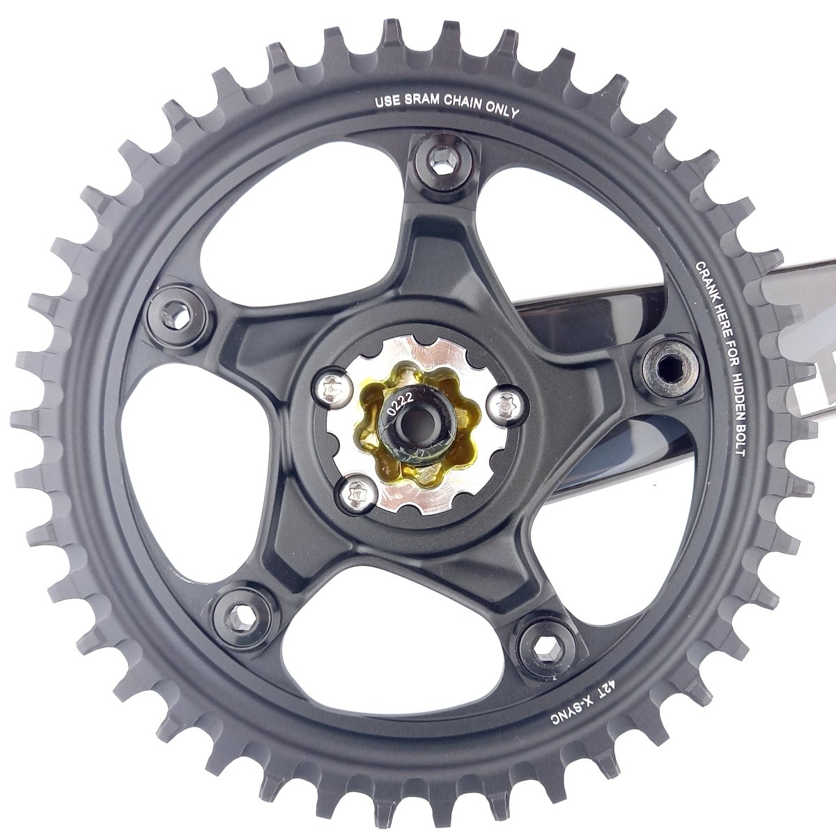 SRAM Force 1 Kurbel BB386 Carbon 172,5 mm 42T (1x11-fach) - RAAAD.de